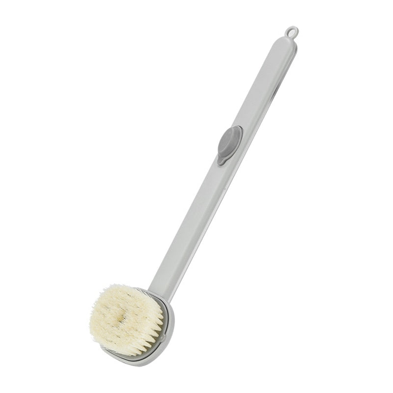 Brosse de massage et bain à manche long