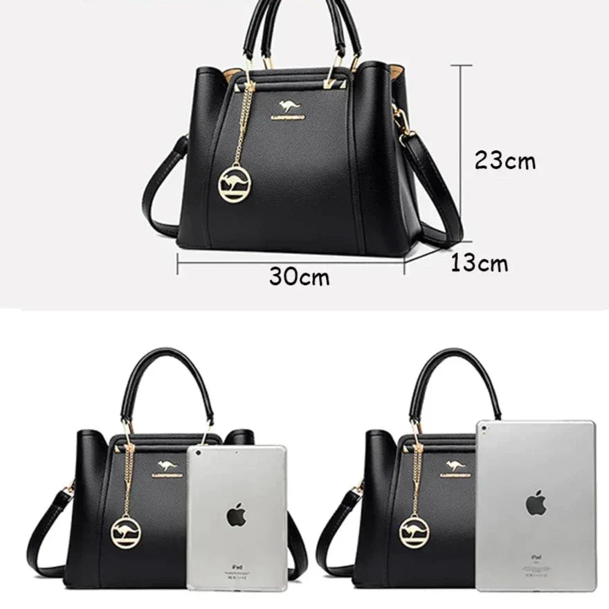 Sac à main PREMIUM en cuir souple pour femmes