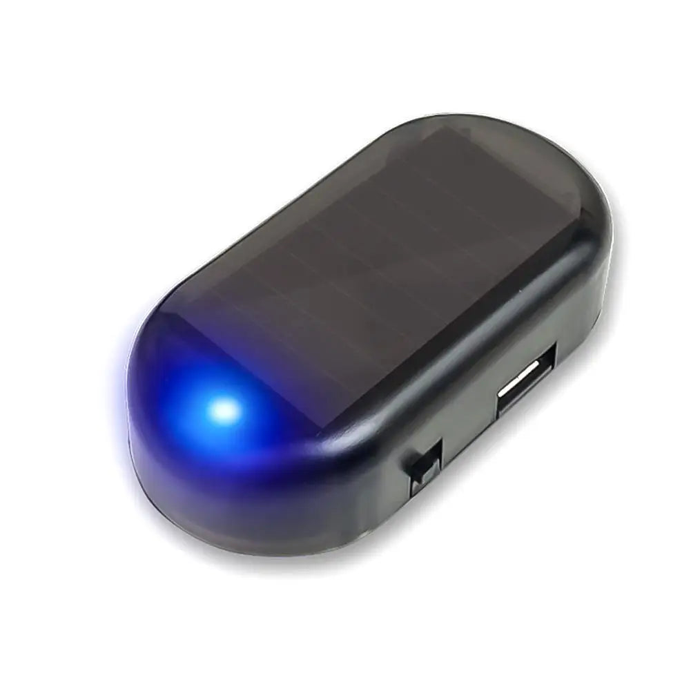 Fausses Alarmes LED Solaires pour Voiture - Voyant Antivol Clignotant Sans Fil - 2 ACHETÉES = 1 OFFERTE