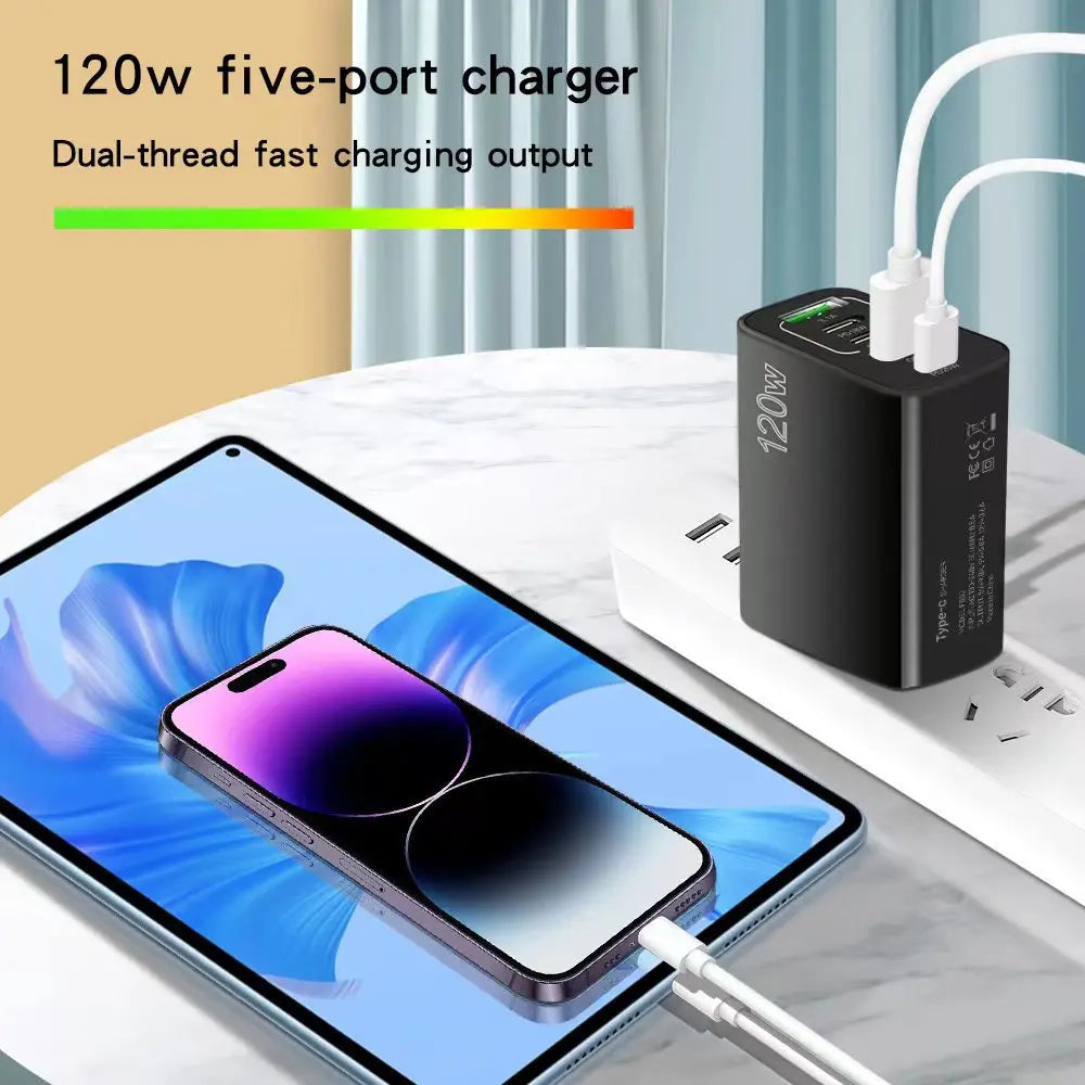 Chargeur Ultra Rapide USB + USB-C