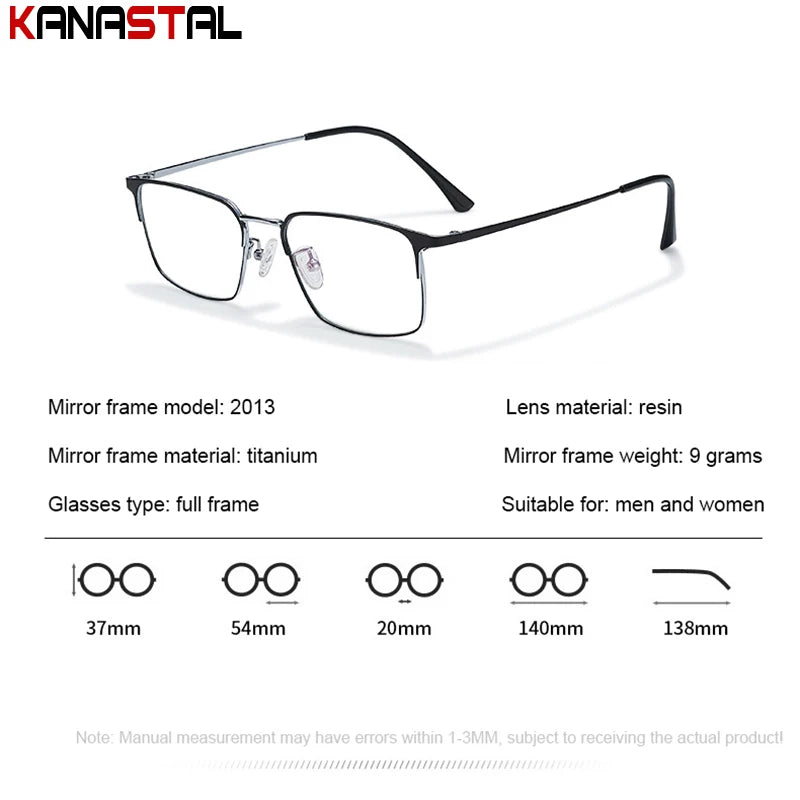 Lunettes de Lecture Premium en Titane – Monture Fine et Ultra Légère