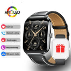 Montre Connectée Ultra Fine - Écran AMOLED HD 1.96"