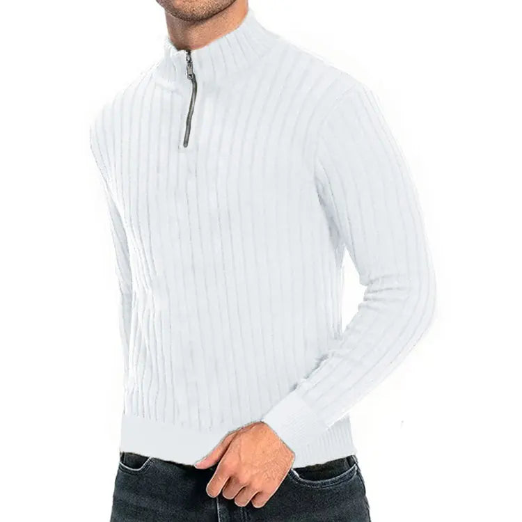Pull col rond doux et intemporel pour Homme