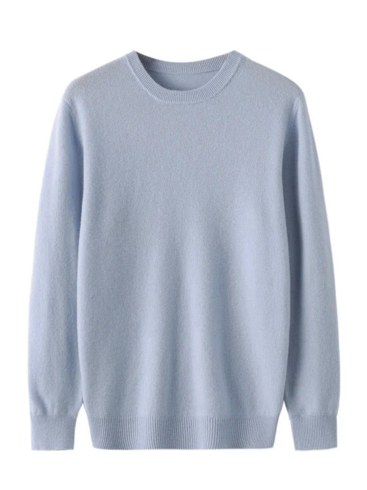 Pull Col Rond 100% Laine de Mérinos