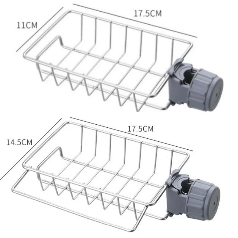 Range-Évier Suspendu – Panier Inox Réglable