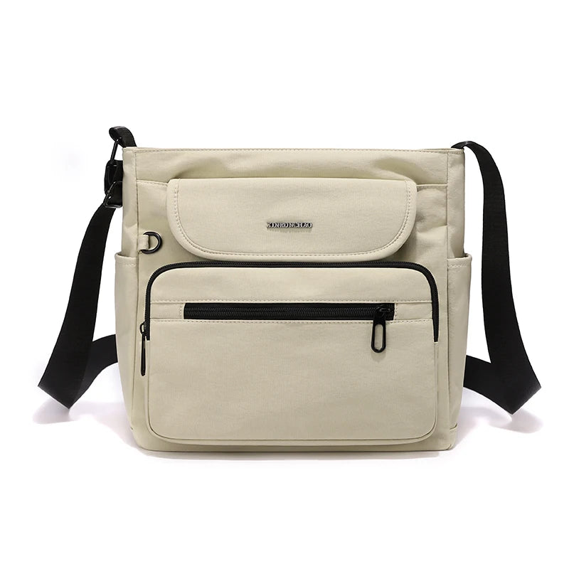 Sac à Main Femme en Nylon Léger – Grande Capacité, Multi-Compartiments, Bandoulière & Voyage