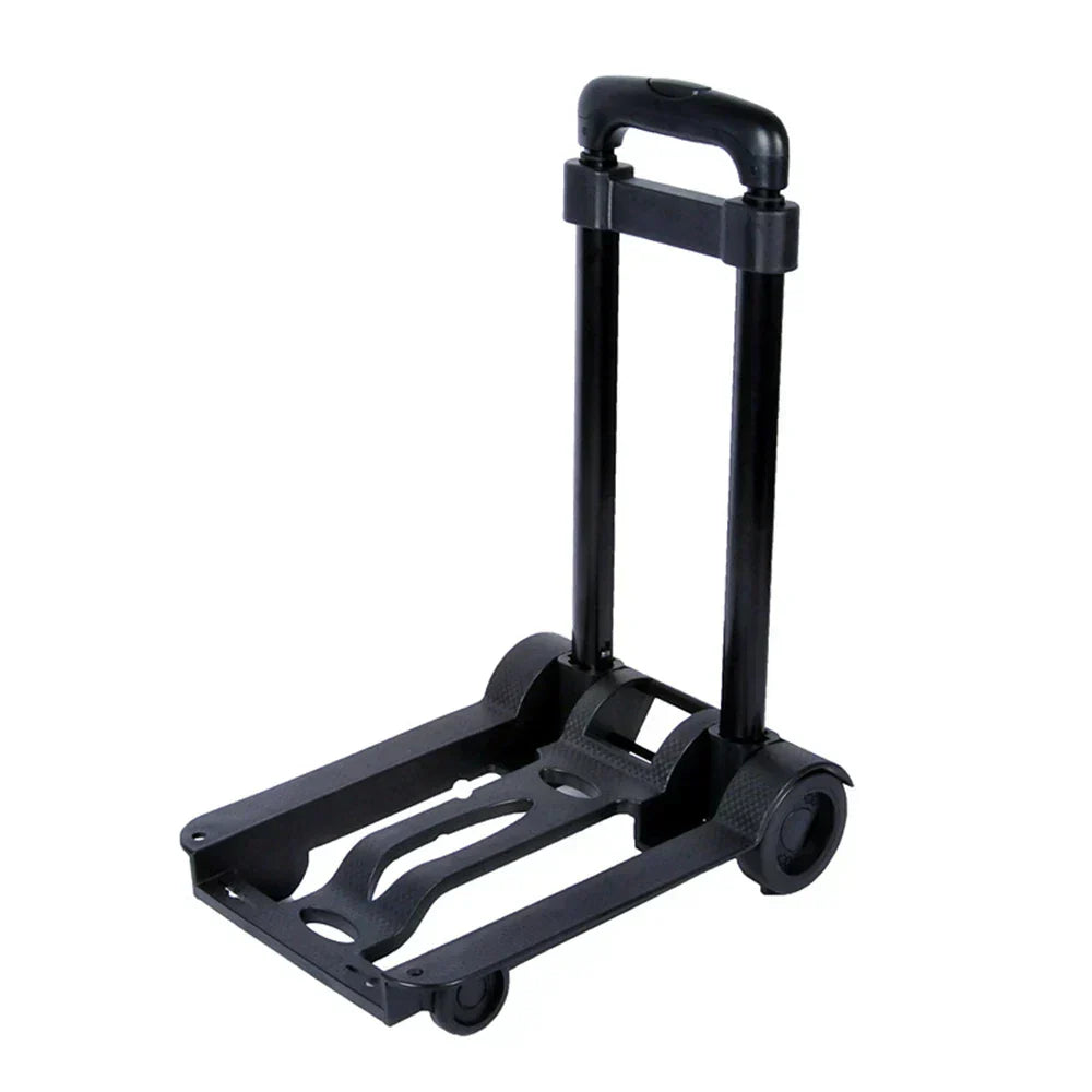 Diable à Main Pliable et Portable avec Cordes de Maintien - Jusqu'à 25kg