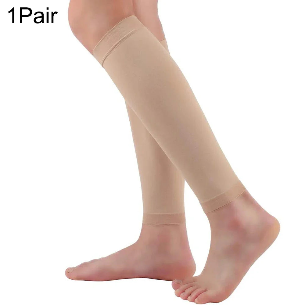 Manchons de Compression Médical pour Mollets - Traitement Varices