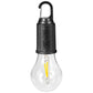 2x Lampe de camping LED portable avec crochet - Chargement USB + 1 OFFERTE