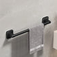 Barre Porte-Serviettes Auto-Adhésive – Noir Mat