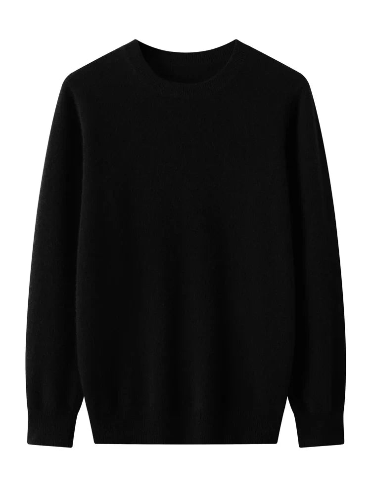 Pull Col Rond 100% Laine de Mérinos