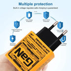 Chargeur Ultra-Rapide 145W - 3 Ports USB-C