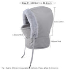 Cagoule Isolante 3-en-1 Hiver Extrême