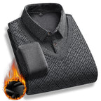 Men's Thick Winter Fleece-Lined Jumper