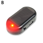 Fausses Alarmes LED Solaires pour Voiture - Voyant Antivol Clignotant Sans Fil - 2 ACHETÉES = 1 OFFERTE