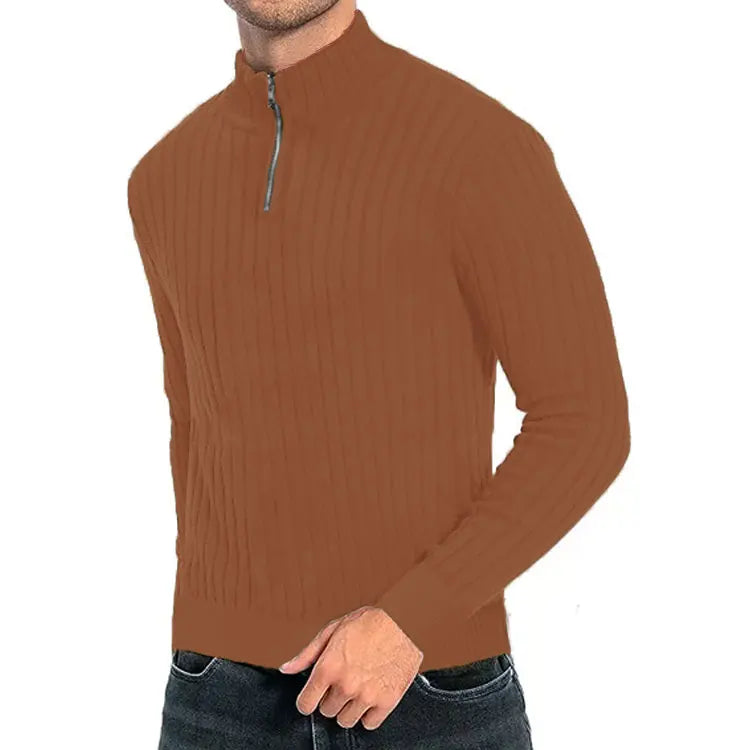 Pull col rond doux et intemporel pour Homme