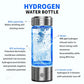 Gourde en verre à production d'hydrogène