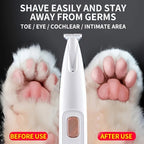 Mini Tondeuse de Toilettage pour Chat & Chien – Rechargeable USB, Silencieuse & Précise – Pour Pattes et Zones Sensibles