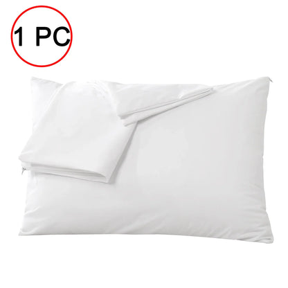Lot de 2 Taies d'Oreiller Imperméable Hypoallergénique et anti-acariens