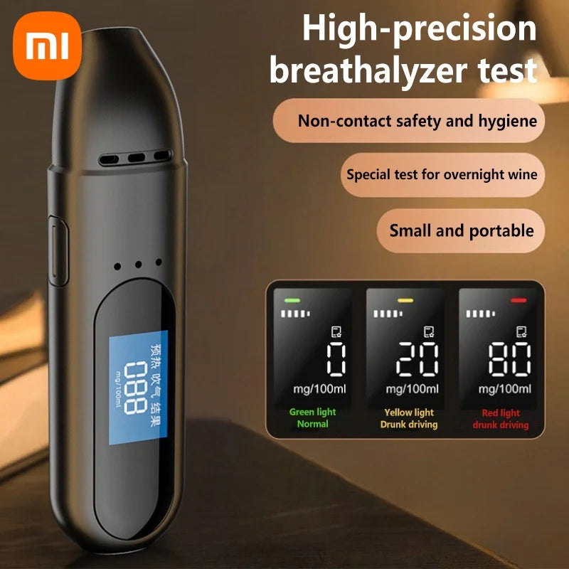 Alcootest Numérique Portable Haute Précision Écran LCD - Sécurité Routière