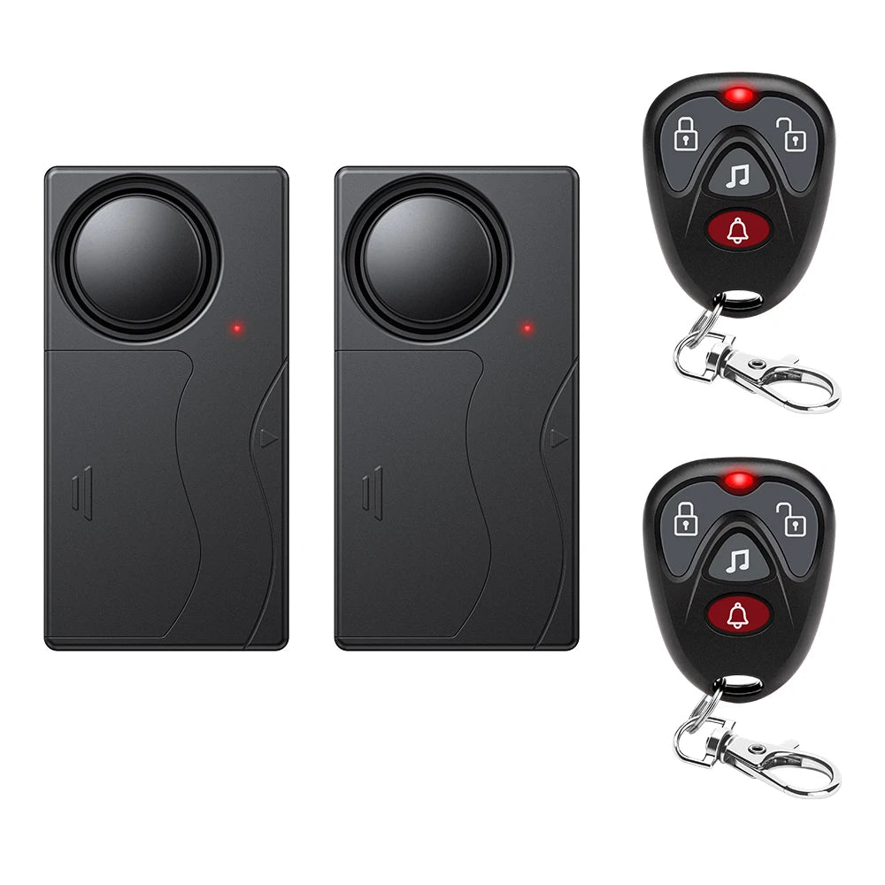 Alarme Antivol Sans Fil Vélo et fenêtre – 110 dB & Télécommande
