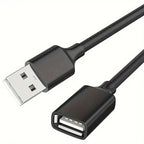 Câble d’Extension USB 3.0 Mâle vers Femelle – Transfert de Données Haute Vitesse (0,5 à 5 m)