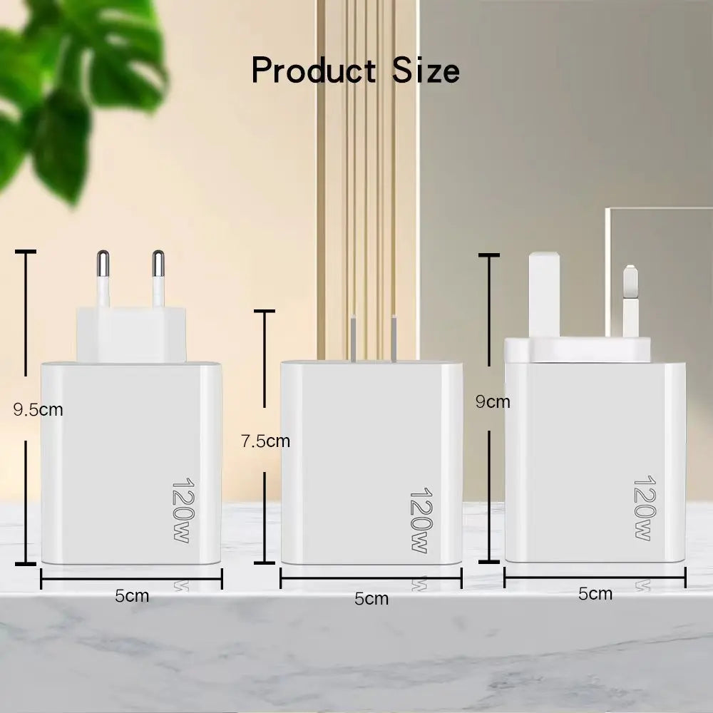 Chargeur Ultra Rapide USB + USB-C