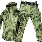 Ensemble Veste et Pantalon Militaire imperméable + Ceinture tactique OFFERTE