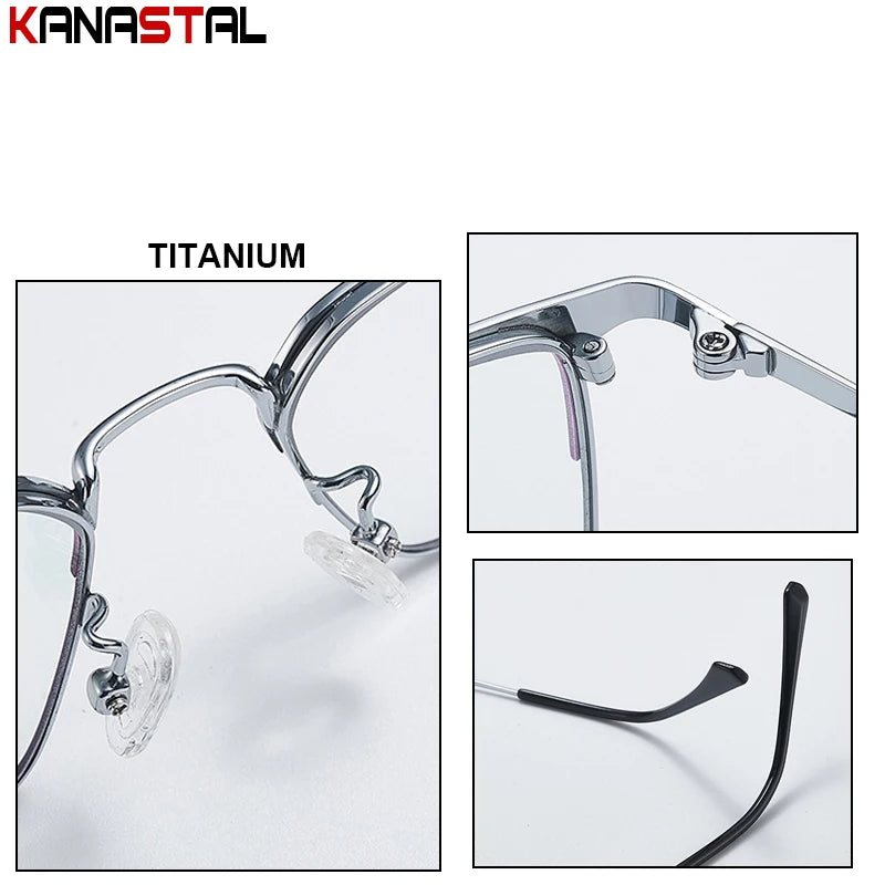 Lunettes de Lecture Premium en Titane – Monture Fine et Ultra Légère