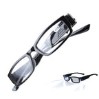 Lunettes Loupe LED 3en1 — grossissement 180%, lecture, couture, anti-lumière bleue