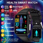 Montre Intelligente Santé – Rythme, Oxygène & Température