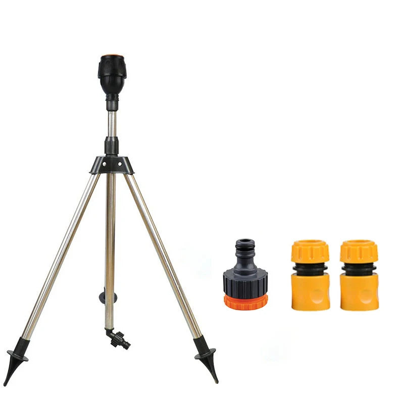 Arroseur Jardin 360° avec Trépied Inox