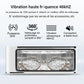 Nettoyeur ultrasonique 500ML pour lunettes, bijoux, etc...