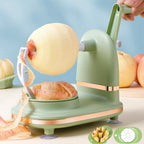 Machine à Éplucher Pommes et Poires Sans Effort + Outil de coupe en quartier et lame de rechange OFFERTS