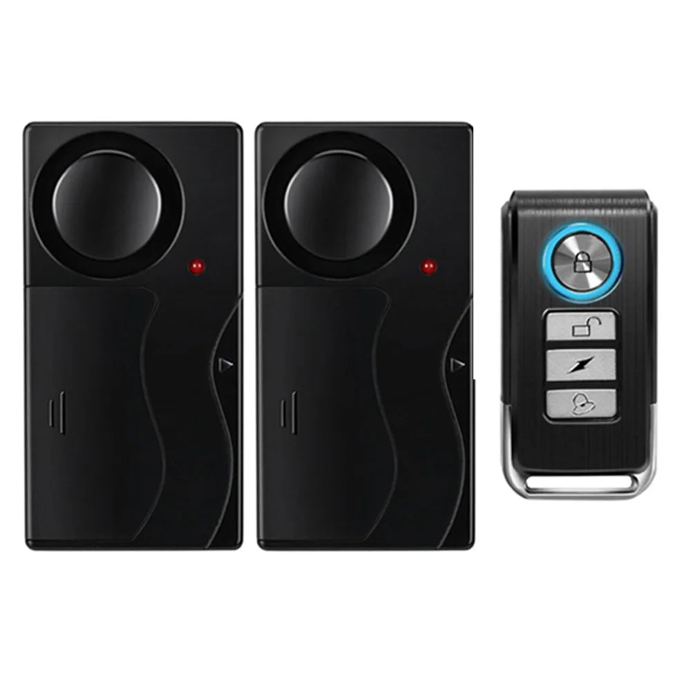 Alarme Antivol Sans Fil Vélo et fenêtre – 110 dB & Télécommande