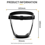 Visière de Protection Faciale Intégrale Anti-Projections