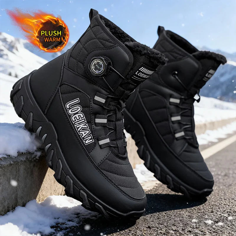 Bottes de Neige Mi-Mollet Imperméables & Doublure Chaude