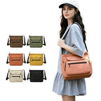 Sac à Main Femme en Nylon Léger – Grande Capacité, Multi-Compartiments, Bandoulière & Voyage