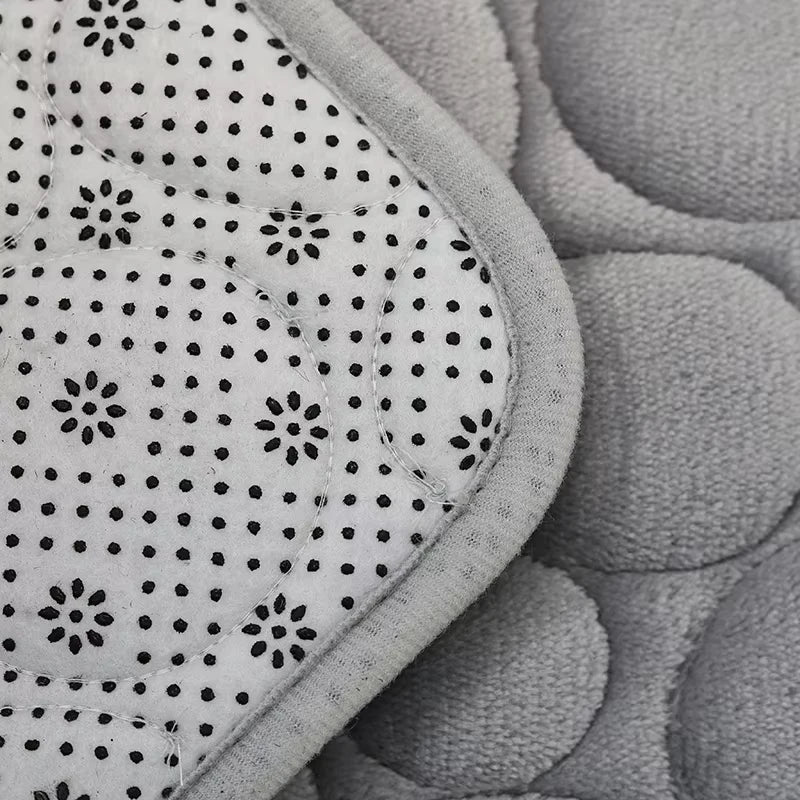 Set de 3 tapis de salle de bain WC absorbants antidérapants