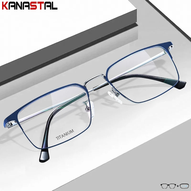 Lunettes de Lecture Premium en Titane – Monture Fine et Ultra Légère