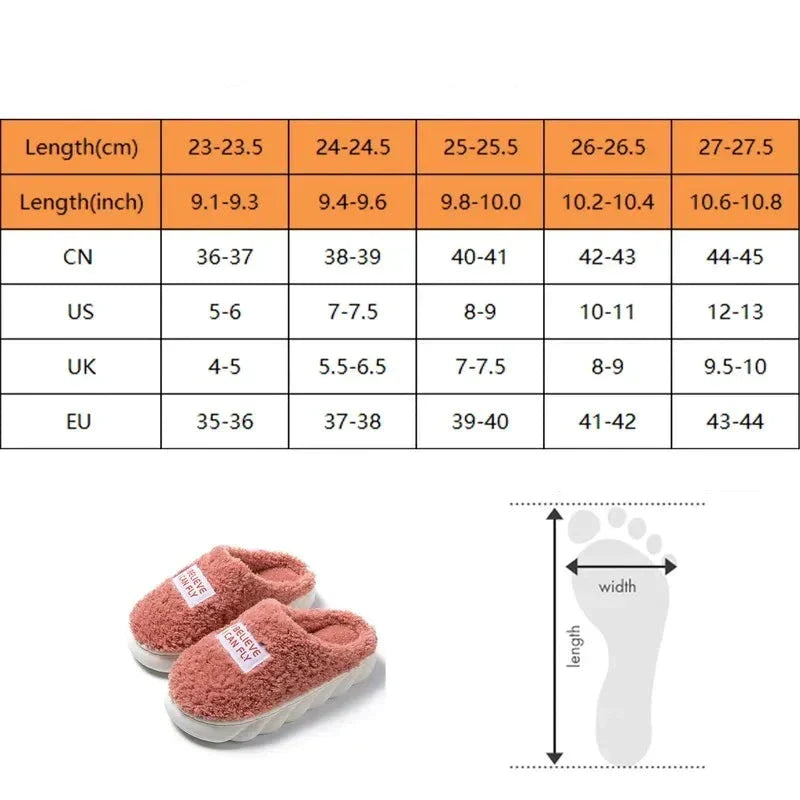 Chaussons épais et ULTRA moelleux