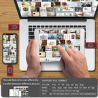 Clé USB smartphone stockage max