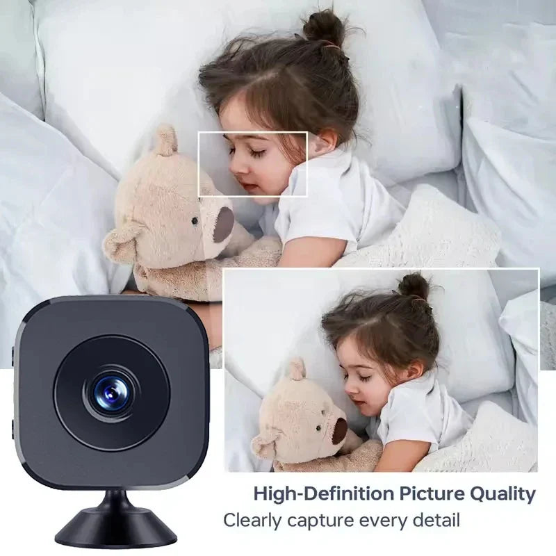 Mini Caméra Intelligente – Vision Nocturne & Détection