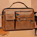 Sac Bandoulière à Multi-Poches en Cuir PU