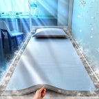 Tapis de Lit Rafraîchissant – Effet Soie Glacée et Tissu Respirant pour les Nuits d’Été
