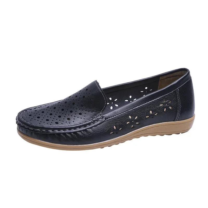 Mocassins Respirants Confort Souple Femme