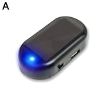 Fausses Alarmes LED Solaires pour Voiture - Voyant Antivol Clignotant Sans Fil - 2 ACHETÉES = 1 OFFERTE