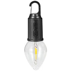 2x Lampe de camping LED portable avec crochet - Chargement USB + 1 OFFERTE
