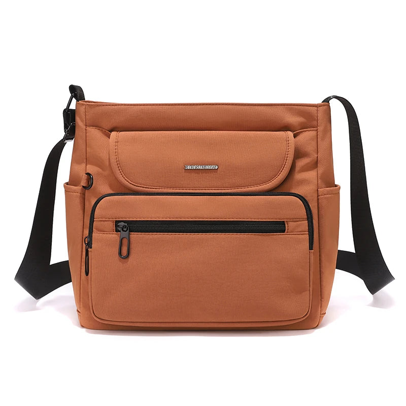 Sac à Main Femme en Nylon Léger – Grande Capacité, Multi-Compartiments, Bandoulière & Voyage
