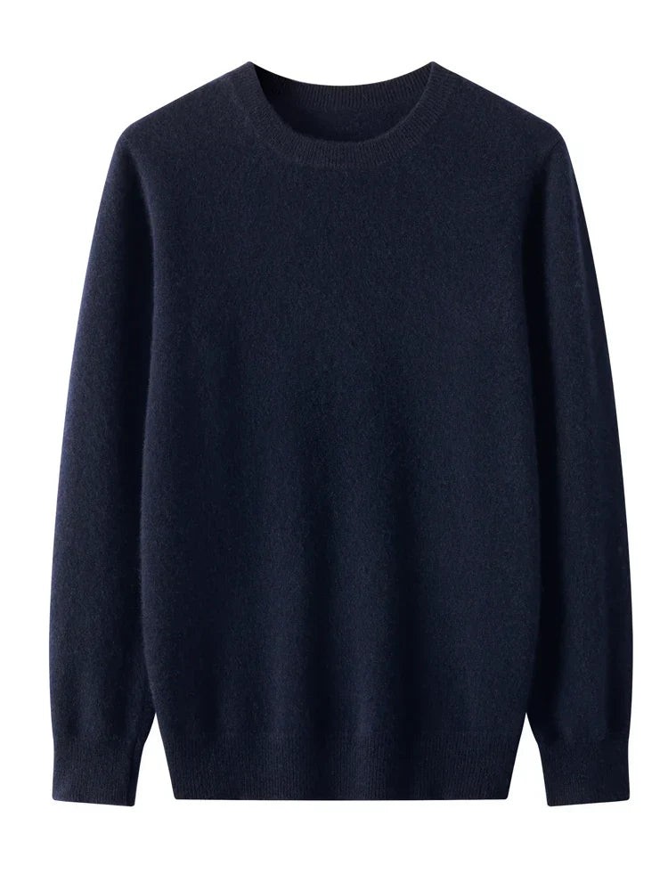 Pull Col Rond 100% Laine de Mérinos